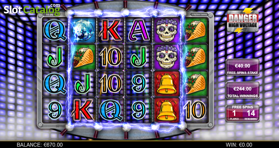 danger high voltage slot demo
